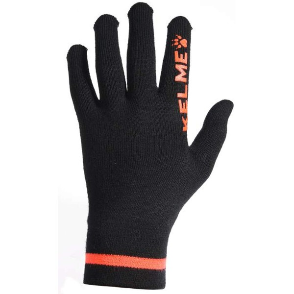 Winter Gloves for Men, Women and Kids. Warm Gloves in Cold Weather Perfect for Any Sport - Keep Warm awhile Playing Soccer, Running, Cycling or Climbing. (Black/Orange, Medium (Adult))