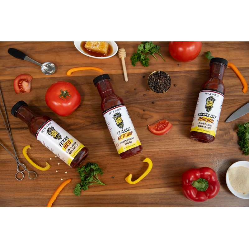 Sauce King Texas Low Sodium Barbecue Sauce