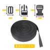 JETEDC Molle Suitcase Belt, Anti-Collapse Belt, Set of 10, 1.0