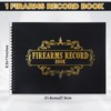 gisgfim Firearms Acquisition & Disposition Record Book 8.5x11 in Gun