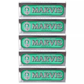 Marvis Classic Strong Mint 3.8oz/75ml (SET OF 5)