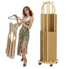 DRKSBESTO Large Capacity Hanger Organizer Stacker Stand, 2-in-1 Hanger Storage