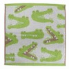 Animal Face [Hand Towel] Jacquard Wash Towel/Crocodile