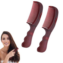 2PCS Dandruff Scalp Comb Dandruff Remover,New Type of Hollow Tooth Comb, Comfortable Massage Comb, Anti-Static Scalp Brush, Detoxification Comb for Men and Women