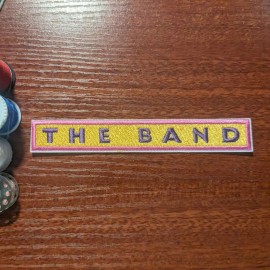 Unbranded The Band Patch Canada America Classic Folk Rock Embroidered Iron On 0.75x5"