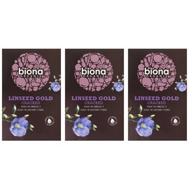 Biona | Cracked Linseed Gold Organic | 3 x 500g