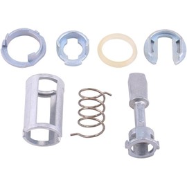 Golf 4 Door Lock Repair Kit, 7-Piece Lock Cylinder Replacement Parts, 4/5 Door Car Door Lock Sets for IV 4 Type 1J1 MK4 1997-2005, IV 4 Variant Type 1J5 1999-2007