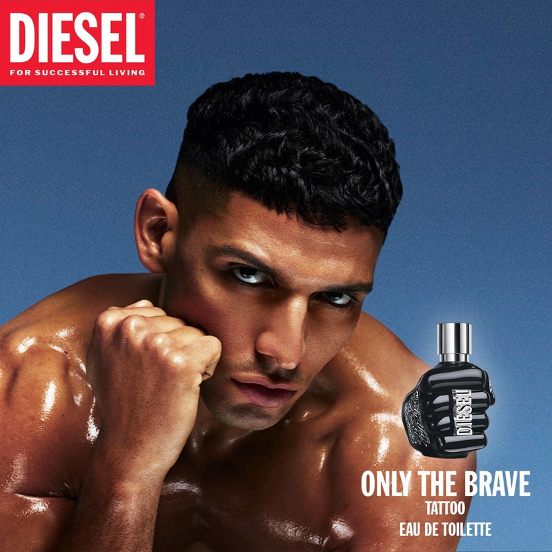Diesel Only The Brave Tattoo, Eau de Toilette for Men,