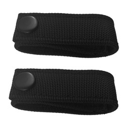 DOOVETER Handcuff Strap Snap Closure Cuff Holder Nylon Keeper Cuffs Carrier Quick Release Clip Hook for ASP Handcuff Duty Belt Law Enforcement Police Sheriff Security