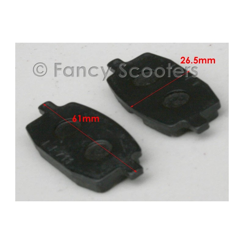 Fancy Scooters Front Disc Brake Pads Eton E-Ton Beamer 50