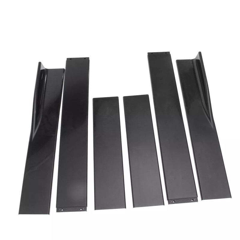 ZTT For 2016-2018 Nissan Maxima GT-Style Painted Black Side Skirt