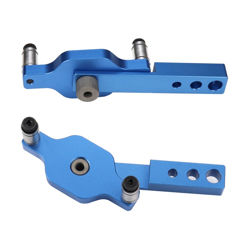 14PCS Drilling Positioner Aluminum Alloy Self Centering Doweling Jig with