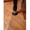 Grand Piano Caster Cups in Black - 5.5 inches (Set