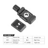 SWFOTO SSC-26QD+PT-26R Arca-Swiss Clamp, Arca-Swiss Plate, Small, Arca-Swiss Compatible Set
