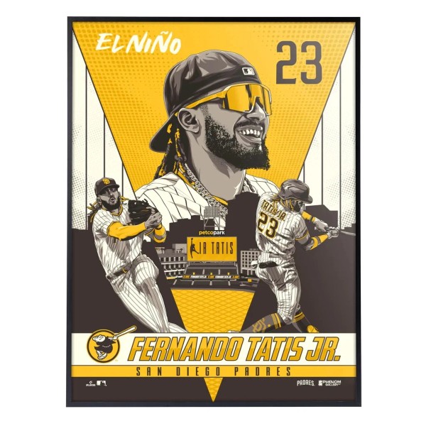 Phenom Gallery San Diego Padres Fernando Tatis Jr. 18" x