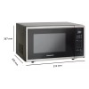 Panasonic Microondas Panasonic NN-SB656 neegro y silver 1.3 ft³ 120V