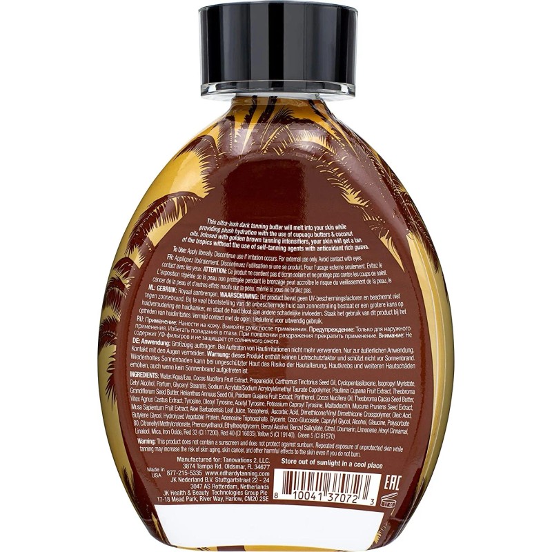 Ed Hardy Tanovations Brazilian Browning Butter Tanning Lotion 13.5 oz