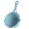 2 Color Water Ladle, Plastic Large Capacity Lightweight Bathing Ladle