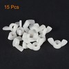 sourcing map M5 Wing Nuts Nylon Butterfly Nut Hand Twist