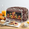 Lotusorchid Highland Cow Print Toaster Cover - 4 Slice, Washable,