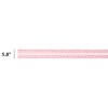 Berwick Offray 147151 5/8" Wide Satin and Sheer Craft and