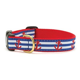 Up Country Anchors Aweigh Dog Collar - Medium (Narrow)