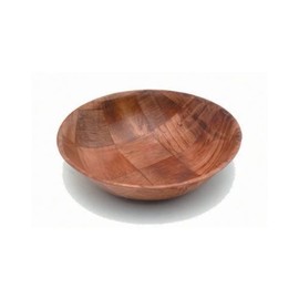 Genware GC110 Woven Wood Bowls, 8" Diameter