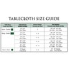 Avalon Fruit Pattern Indoor/Outdoor Flannel Backed Vinyl Tablecloth - 70"