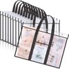 10 Pack Large PVC Poster Storage Bags Bulletin Board Storage