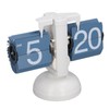 Page Turning Clock Single Leg European Vintage Simple Automatic Flip