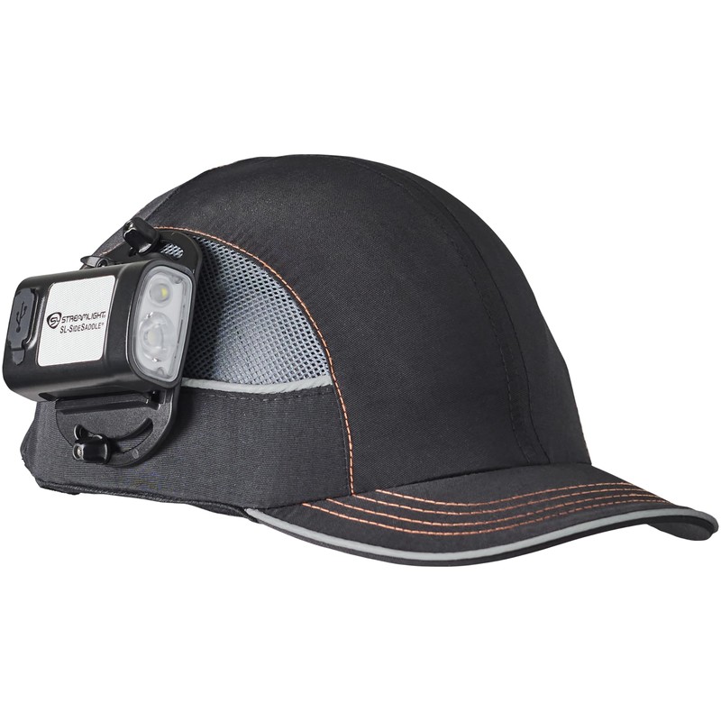 Streamlight 61627 SL-Sidesaddle USB 400-Lumen Rechargeable Hands-Free Universal Hard Hat,