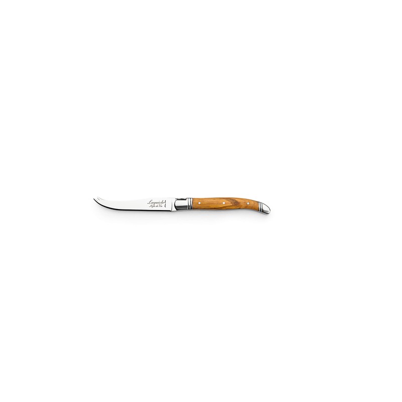 Laguiole Style de Vie Käsemesser Luxury Line, 3-teilig, Olivenholz