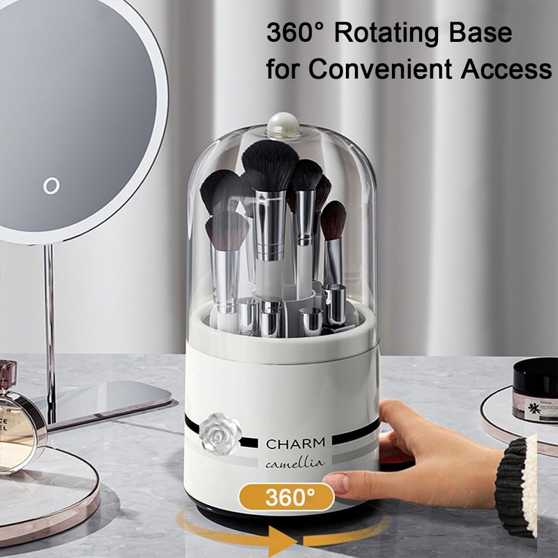 VivoGlow Stylish Makeup Brush Holder, Makeup Organisers for Makeup Brush