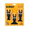 DeWalt DT20760-QZ 3 Piece Multi Tool Blade Set