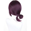 Reze Cosplay Wig Short Dark Purple Anime Cosplay Wigs with