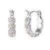 Philip Jones Daisy Hoop Earrings