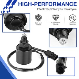 2411634 Rear Differential Actuator Lock Solenoid Compatible with Polaris Ranger 500 700 800 900 2005-2016 ATP 330 500 2004-2005 2410368