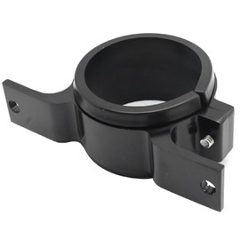 Vkinman 1PC Oil Pump Mounting Bracket, Filter Clamp, Car Fuel Pump Bracket Suitable for Filters and Pumps with a 60mm Diameter, Black