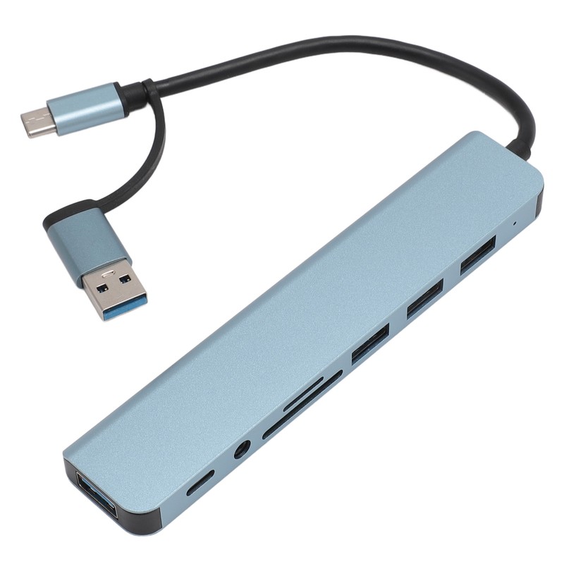 8 in 1 USB C Hub Multi Port Adapter USB