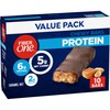 Fiber One Chewy Protein Bars, Caramel Nut, Protein Snacks, 10