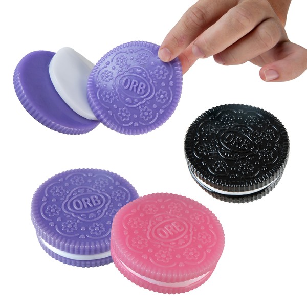 ORB Curiosities Mega Mocheez Cookies TABA Squishy Toy 3 Pack