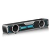Computer Speaker USB PC Soundbar, Wired 10W Dynamic Lighting Crystal