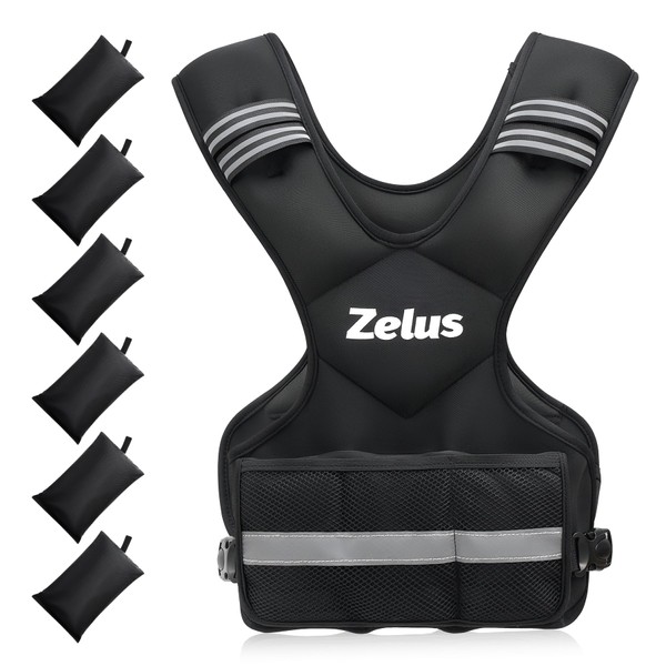 ZELUS Weighted Vest for Men and Women | 4-10lb/11-20lb/20-32lb Vest