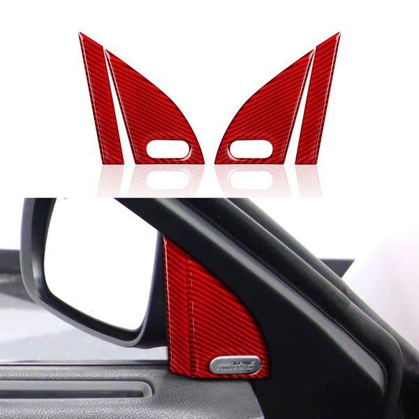 BRMYL Door Triangle Window Pillar Cover Trim for 2015-2023 Dodge