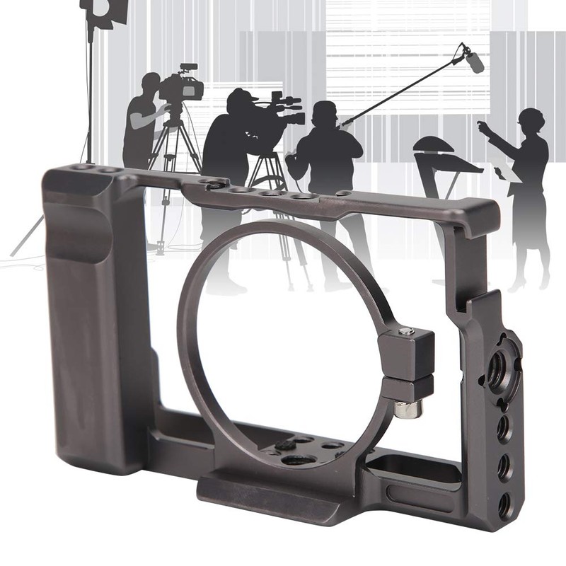 Aluminium Alloy CNCMachining Photography Camera Cage with Rich Extension, 360