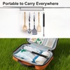 LcFun 2 Pack Candle Lighter Windproof USB C Rechargeable Electric