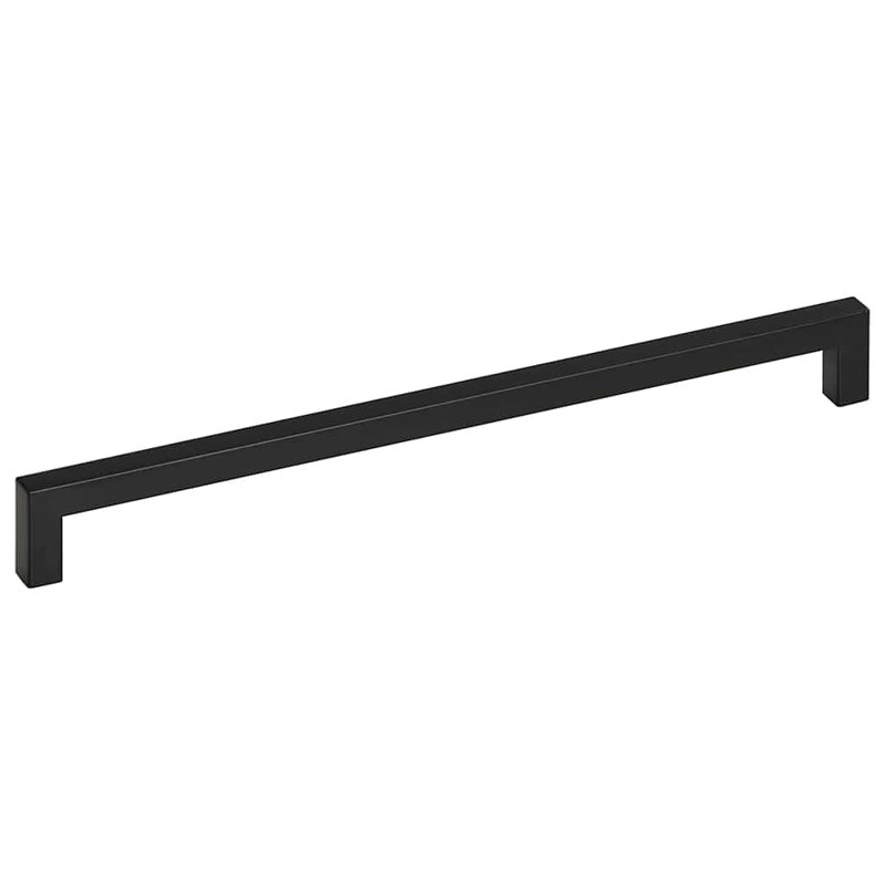 vidaXL Stainless Steel Drawer Handles Black - Modern Design Cabinet