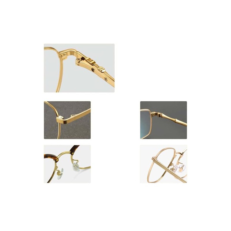 Replacement Gold Screws Hinge Screw 2Pairs for Sunglasses Eyeglass Glasses
