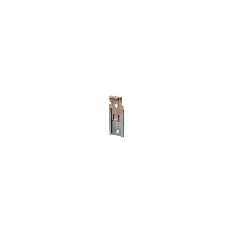 CRL Nickel Plated Adjustable Mirror Clip set for 1/4 in