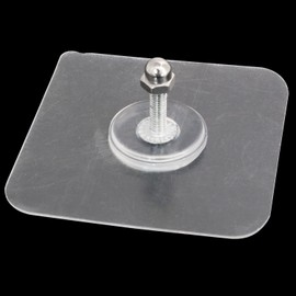 TAODAN 12PCS 18mm Adhesive Suction Sticker for no-Drilling Bathroom Shower Shelf, Absorbent sticker, Bathroom Shower Stand Self-adhesive